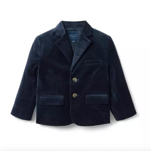 Janie and Jack Other - Janie & Jack NWT Navy Velvet Blazer and Pant